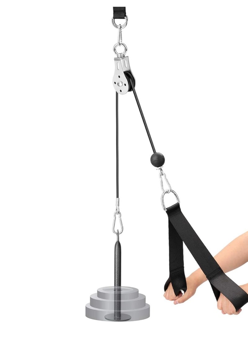 General DIY Gym Equipment Set Home Fitness Combo Set Pulley Cable Rope Biceps Hand Strength Training Equipment  - Image 1