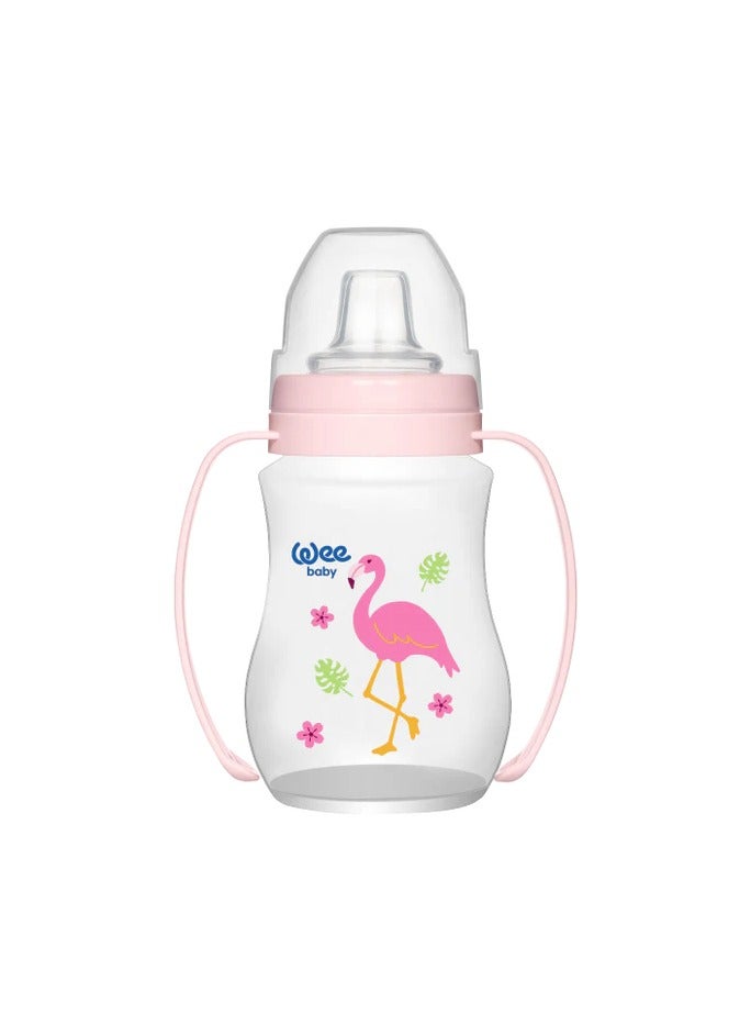 Wee baby Wee Baby Non-Spill Anti-Colic Cup with Handle +6m 250 ml (girls & boys)