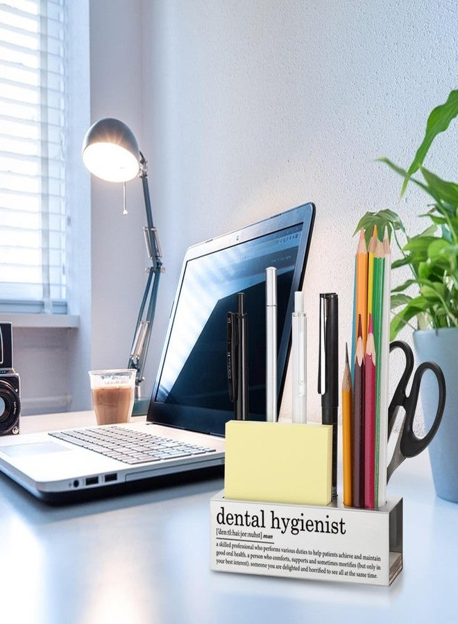 VYNWPDFLI Dental Hygienist Desk Organizer, Funny and Meaningful Dental Assistant Gift, Unique Office Decor, Stainless Steel Pen Holder,15 x 4 x 4 cm,LBA23 - Image 3