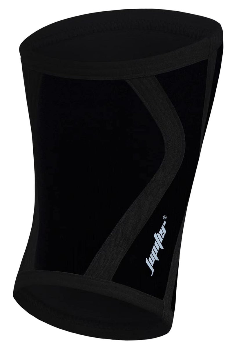 Jupiter Elbow Sleeves (Pair),Support for Squat,Weightlifting,Powerlifting,Basketball and Tennis,5mm Neoprene Compression Brace for Both Women and Men (X-Large) - Image 2