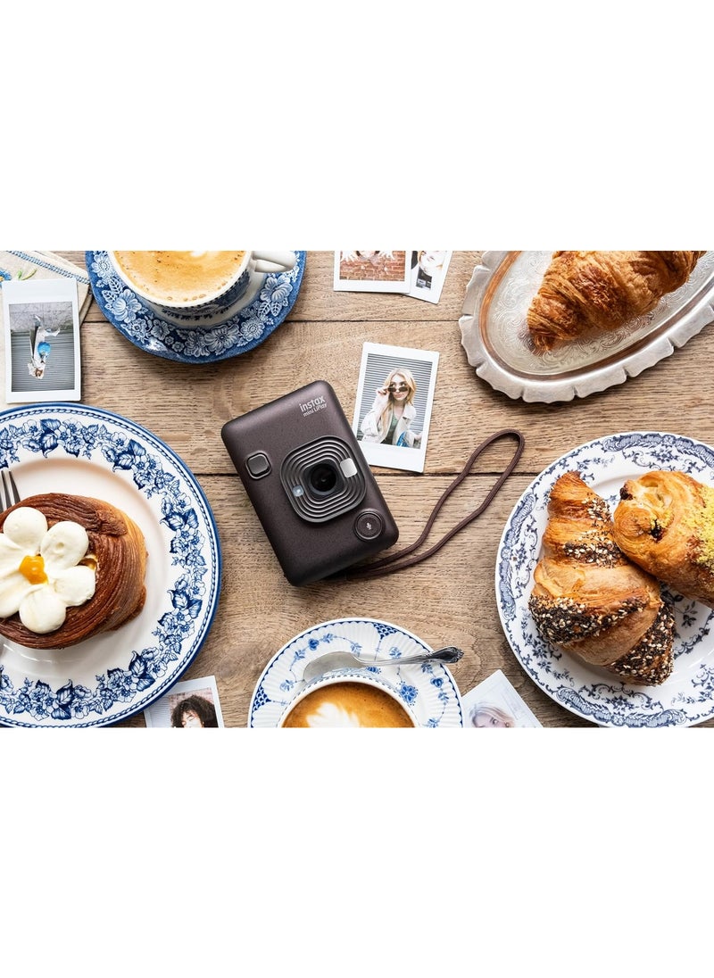 Fujifilm INSTAX Mini LIPLAY Hybrid Instant Camera Deep Bronze