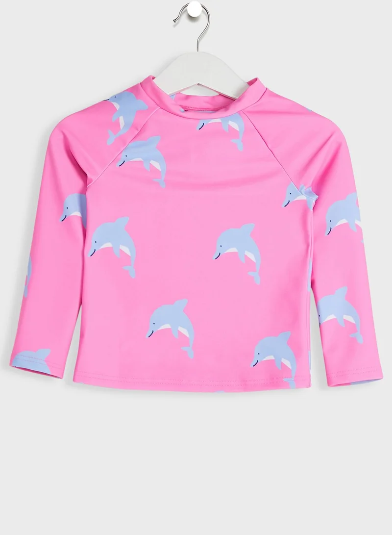 Marks & Spencer Kids 2 Piece Dolphin Swim Set