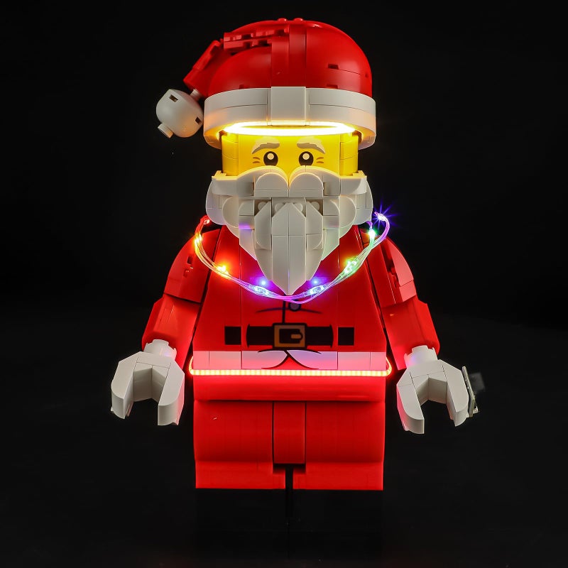 BRIKSMAX 20 Light Kit Compatible with Lego UpScaled Santa 40820 Building Sets LED Lighting Kits Accessories Only CableHiding Tech for Display Gifts Collectors - Image 2
