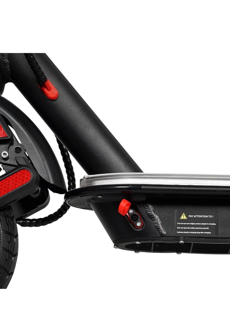 كروني سكوتر Xm M365 عالي التكوين - قاعدة LED بـ 7 ألوان، اتصال بالتطبيق، إطارات مقاومة للصدمات مقاس 8 بوصات - محرك 250 واط (45 كم/ساعة)، بطارية 36 فولت/7.2 أمبير (مدى 10-25 كم) - تعليق أمامي، فرامل قرصية، حمولة 120 كجم - إطار من سبائك الألومنيوم، تصميم قابل للطي، مصباح أمامي LED، مكبر صوت بلوتوث وحامل للهاتف المحمول - ضمان المحرك لمدة عام واحد - Image 4