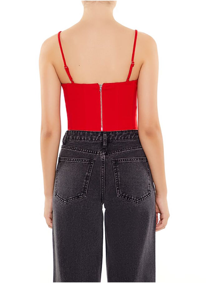 FOREVER 21 Sweetheart Cropped Bustier Cami  - Image 3