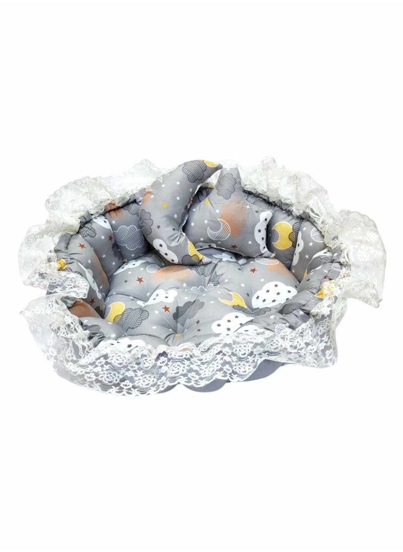 BABYCARA Experience The Ultimate Double Face Comfort and Safety with Soft Cotton Multifunctional Play & Sleep and Pet Mat Perfectly Crafted for Babies and Toddlers  - Image 5