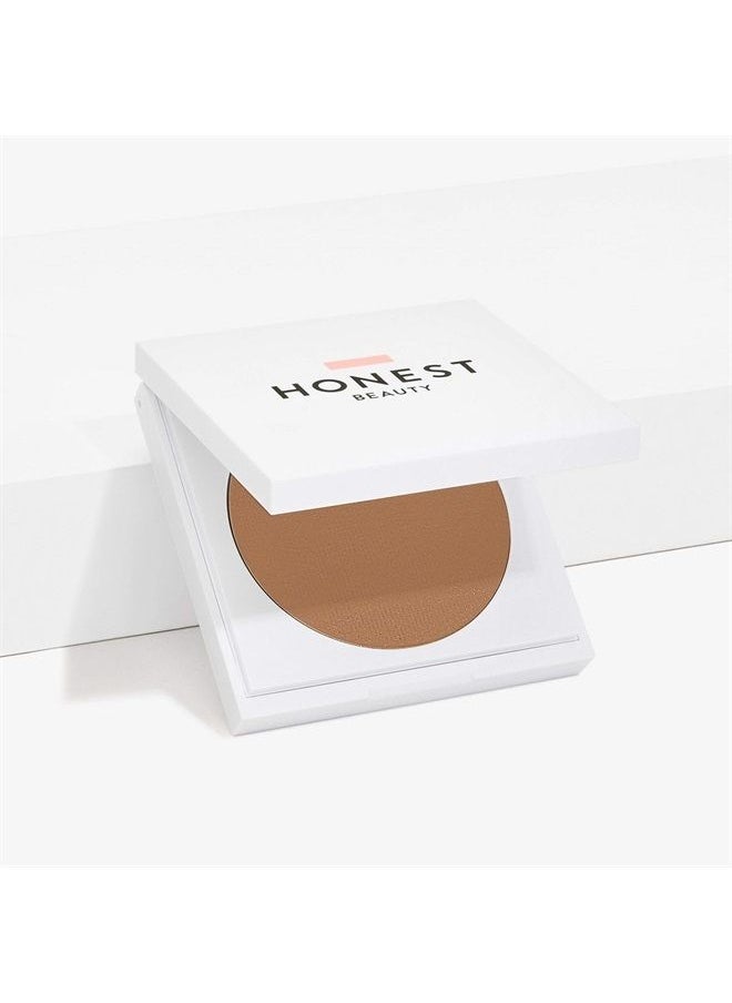 Honest Beauty - Honest Everything Cream Foundation Compact - Honey Women Foundation 0.31 oz - Image 1