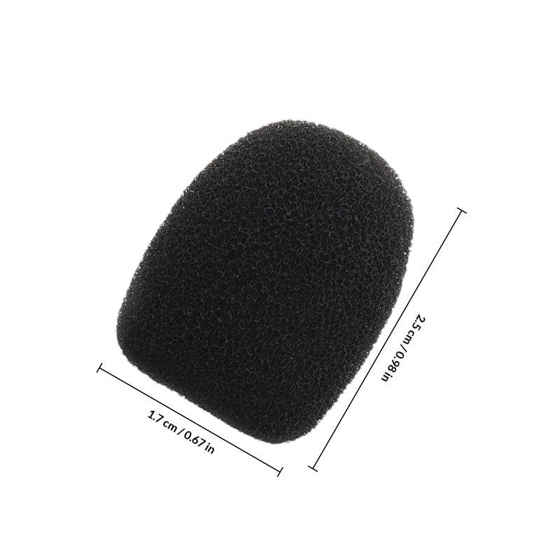 Headset Mic Foam with High Wind Resistance for Professional Recordings,Vlogging - Image 2
