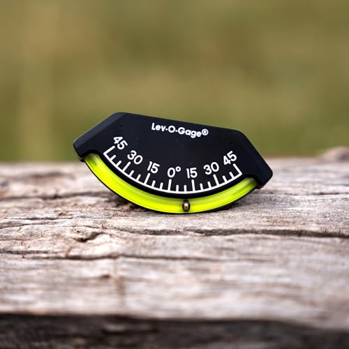 Sun Company 201-F Lev-o-gage Inclinometer | USA-Made Level Gauge for Off-Road Vehicle, Jeep, Truck, RV, Camper, Trailer, or Boat - Image 4