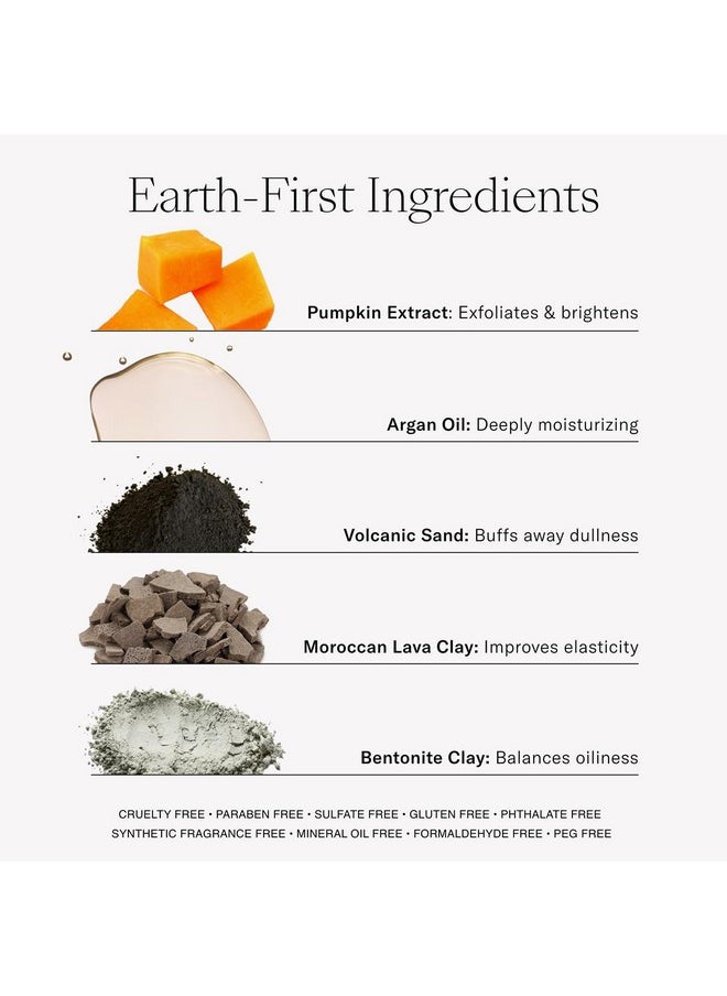 josie maran - Pumpkin Enzyme Plumping Exfoliating Face Mask Smooth & Plump Skin In 5 Minutes With Argan Oil Pumpkin Extract & Bentonite Clay For Oily Skin Control (2 Oz 56 G) - Image 1