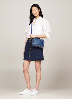 Tommy Hilfiger Plus Tommy Hilfiger monogram-print crossbody bag  - Image 3
