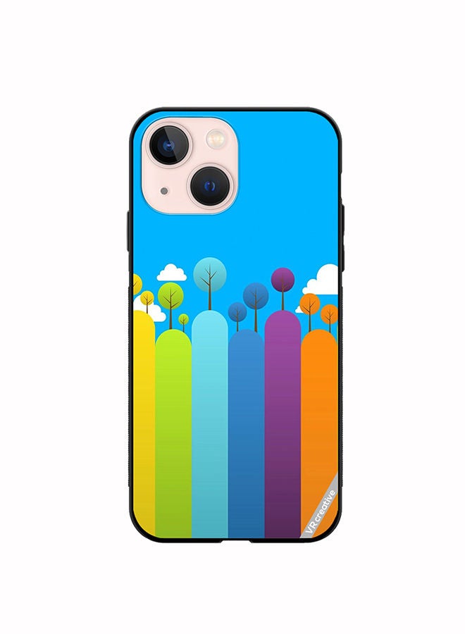 VR CREATIVE Protective Case Cover For Apple iPhone 14 Nature Design Multicolour - Image 1