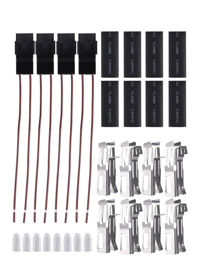 Cykemo طقم كتلة طرفية لمقبس عنصر السطح من Cykemo Range 5303935058 RR117، بديل للأرقام 330031 WB17X210 814399 RR109 5303274292 5301167733 (عبوة من 4 قطع) - Image 2