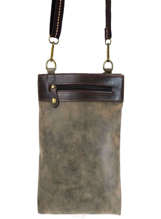 CHALA Gemini Crossbody Womens PU Leather 3 in 1 Shoulder Purse Crossbody Bag with Detachable Strap - stone gray - Image 2