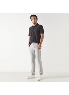 Iconic Iconic Textured Shirt with Short Sleeves  - Image 2