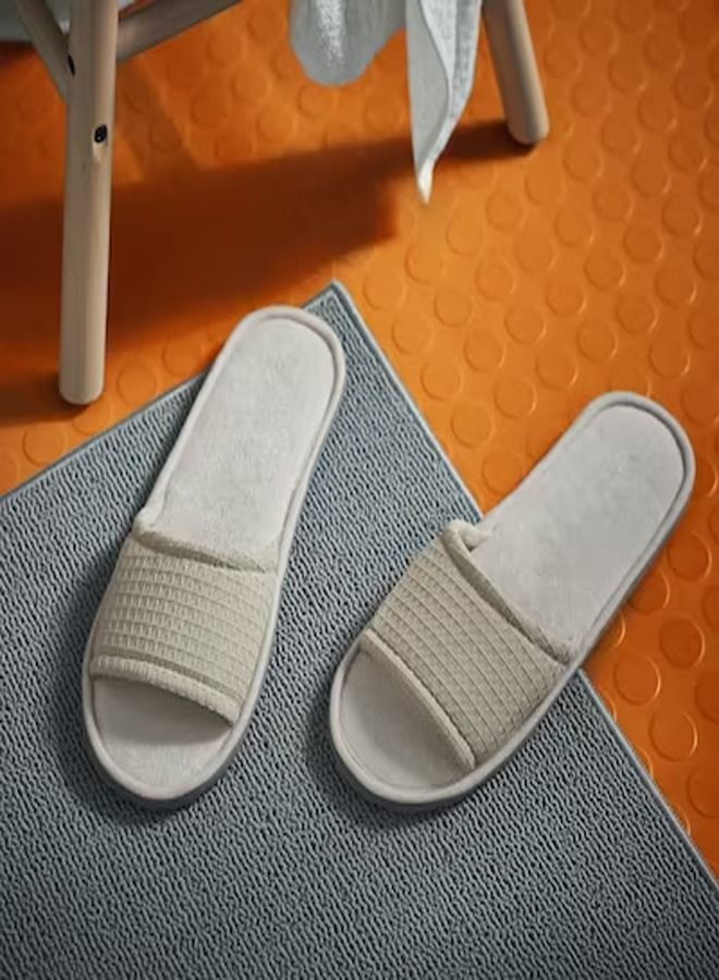 Bath Slippers Beige S/M - Image 4