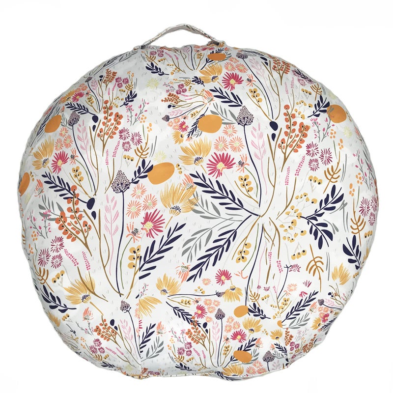 Original Newborn Lounger Cover Garden Flowers