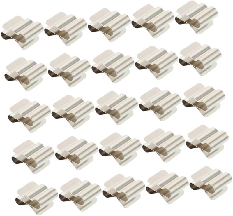 30pcs Photovoltaic Clamp Cable Holders for Solar Panel Wire Clips Trailer Wire Clips Solar - Image 1