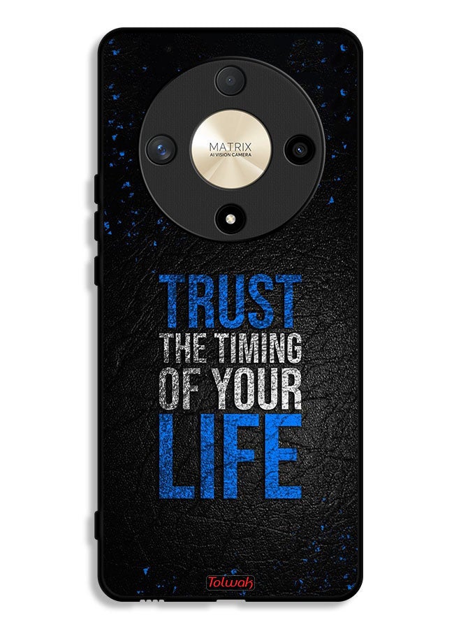 Tolwak Honor X9b Protective Case Cover Trust The Timing Of Your Life - Image 1