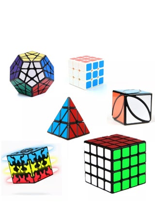 Speed Cube (6pack),3 X 3 X 3,Inclined Speed Cube,Megaminx Speed Cube,Pyraminx Speed Cube for Kids and Adult - pzsku/ZE24AA1B28B8EFDAD849CZ/45/_/1696236346/d4af9b14-7a19-4140-addb-77e71899191d