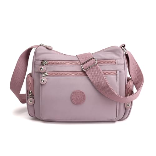 Hiflyer Crossbody Bags for Women Trendy, Crossover Bags for Women Cross Over Purse for Woman, Over Shoulder Purse Crossbody for Women (Purple) - Image 1