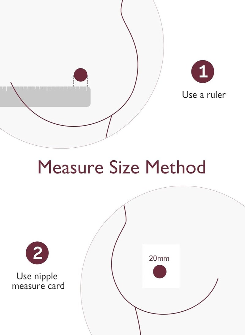 bbet Flange Insert 6 Pcs Breast Pump Electric Inserts 19mm Flange Insert Breast Pump Flange  Accessories  Flange Pump Compatible with Momcozy S12 Pro/S9 Pro/S12/S9 ,Spectra/Medela Wearable Breastpump Cup,Reduce 24mm Tunnel Down to Other Size - Image 4