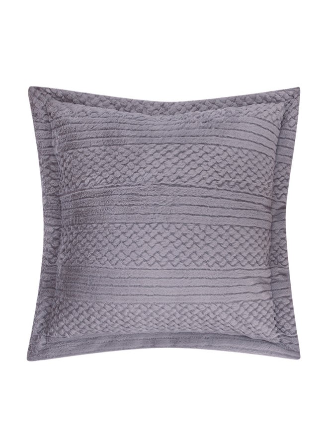 LEVORE Winter Comforter Set Made Of Fur And Velvet Double-Sided With Durable And Soft Fabric Heavy Filling 8 Pieces King Size - Image 3