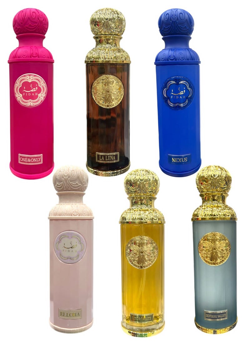 مجموعة عينات عطور فضه 25 ملي