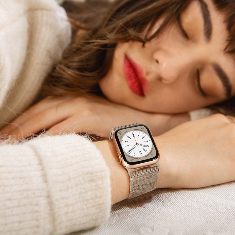 CCnutri 4 Pack Stretchy Nylon Solo Loop Bands Compatible with Apple Watch Band 38mm 40mm 41mm 42mm 44mm 45mm 46mm 49mm, Sport Elastic Wristband Women Men Strap for iWatch Series 11 10 9 8 7 6 5 4 3 SE Ultra - Image 5