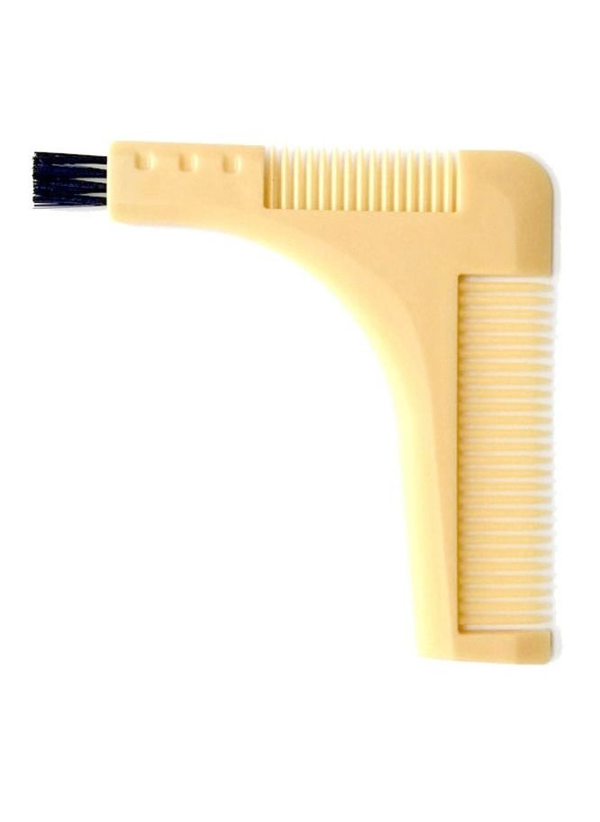 The Beard Shaper - Facial Hair Shaping Tool Beige - Image 1