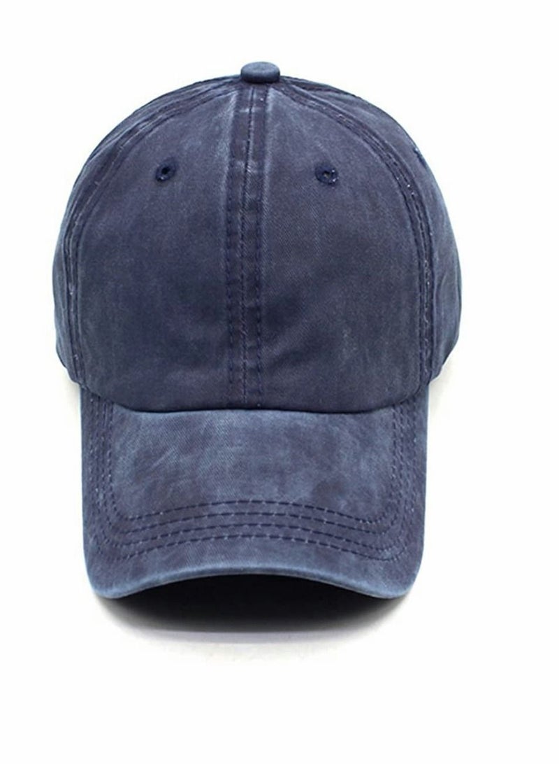 Y&D Solid Color Baseball Cap,Neutral Retro Washed And Old Adjustable Dad Cap, Suitable For Men/Women (3 PCS) - Image 4