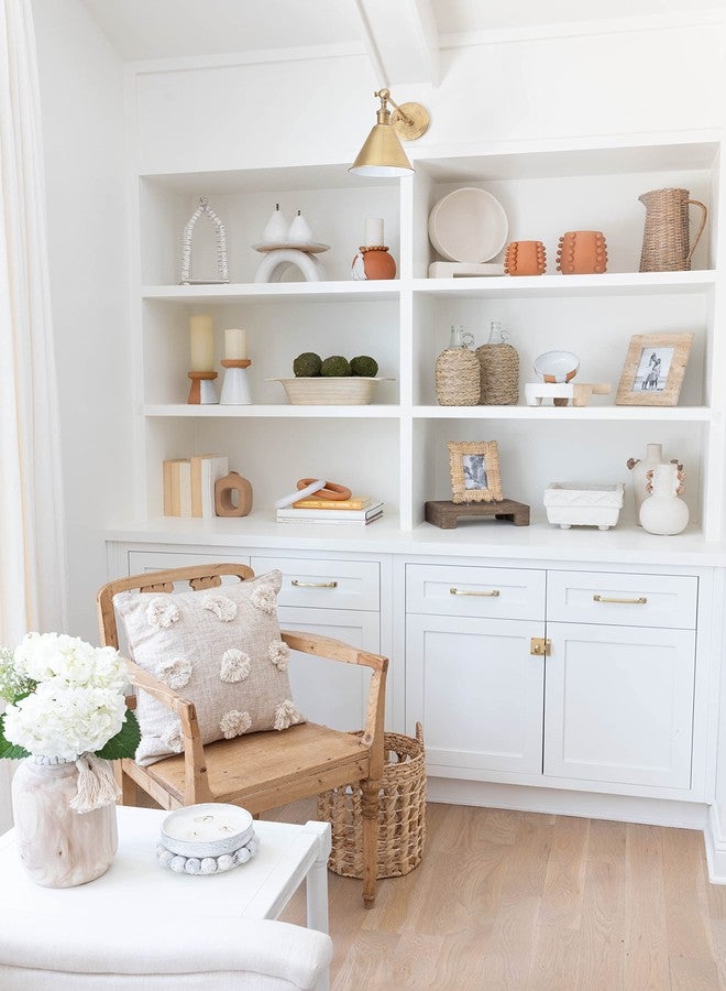 مد باي مزهريات زجاجية متوسطة الحجم من مود باي؛ 11 3/4 بوصة × 6 3/4 بوصة قطرًا - Image 4