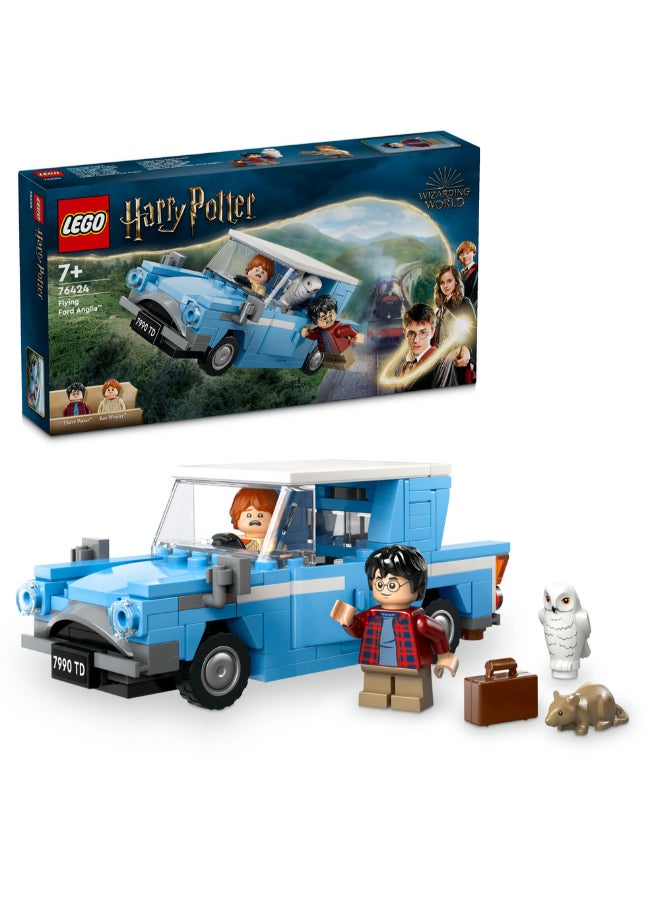 LEGO Harry Potter Flying Ford Anglia Car Toy Set 76424 (Age 7+, 165 Pieces) - Image 1