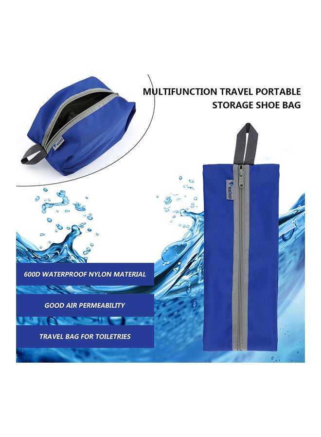 NIBEMINENT Nylon Travel Tote Bag Blue 40 x 17 11mm - Image 2