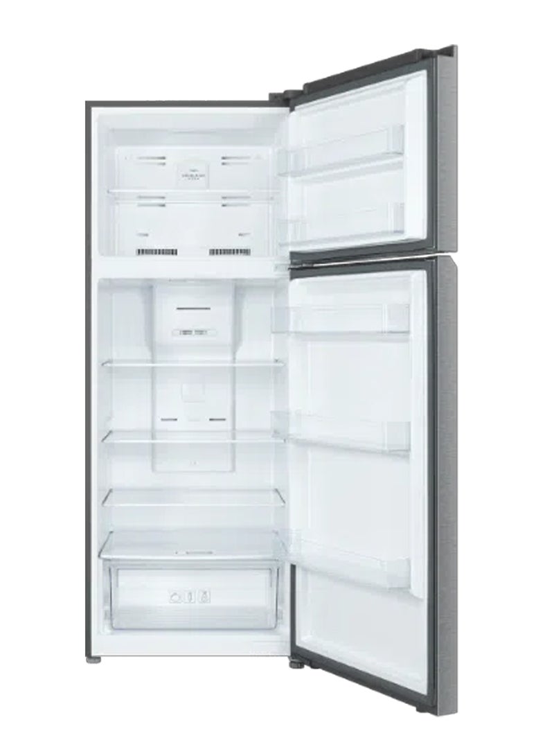 TCL Double Door Refrigerator, 16.5 Cu.ft, 465 Ltr, Inverter, 50/60Hrtz, 16 L 220 W P605TMIX Sliver - Image 5