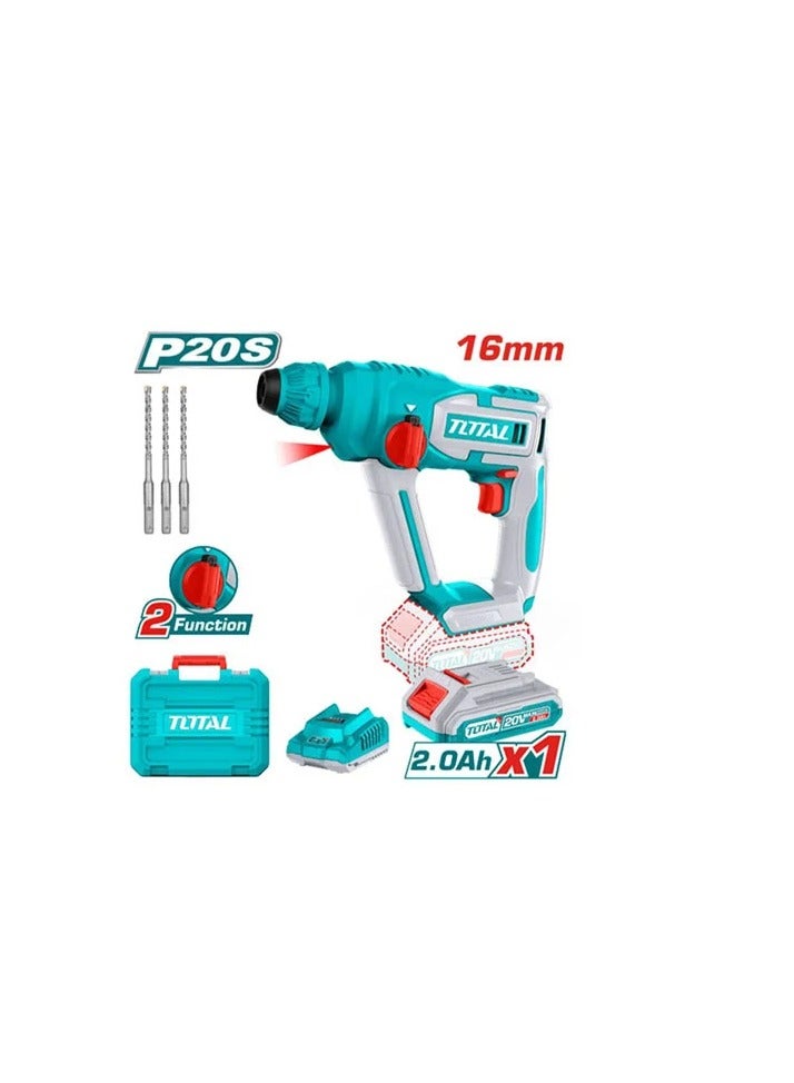 توتال هيلتي بطاريه 16 مل مع بطاريه و شاحن - TRHLI201681 - Total - Image 1