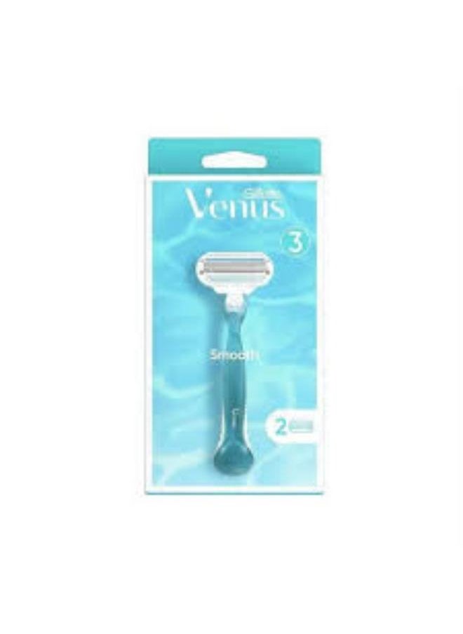 Gillette GILLETTE VENUS (3) BLADES SMOOTH MACHIN 2PCS 