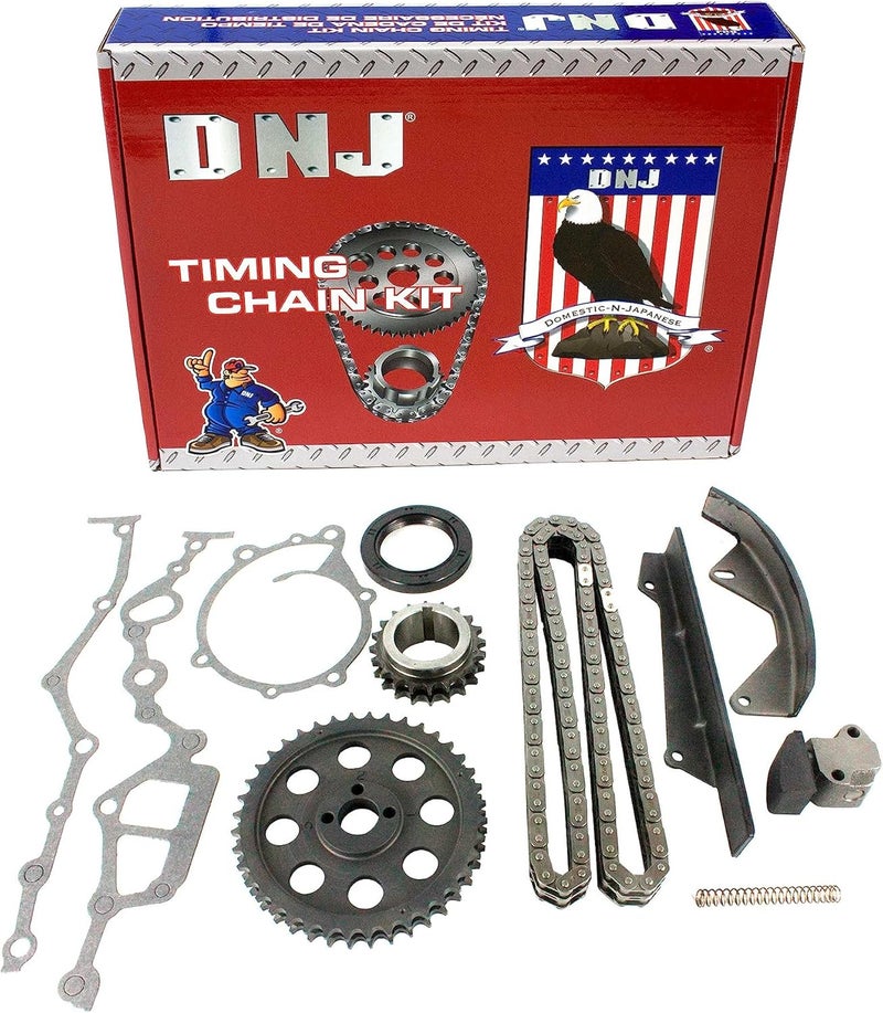 DNJ TK602 Timing Chain Kit for Nissan 720, D21, Pathfinder, Van (1983-1988) 2.4L SOHC L4 - Image 1