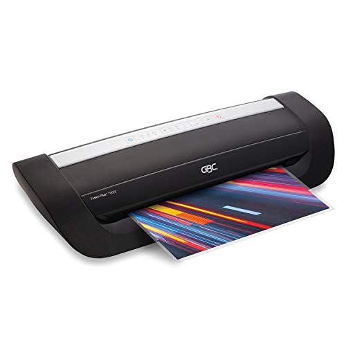 GBC Thermal Laminator Machine, Fusion 7000L, 12 Inch, 1 Min Warm-Up, 3-10 Mil, with 50 EZUse Laminating Pouches (1703098F) - Image 1