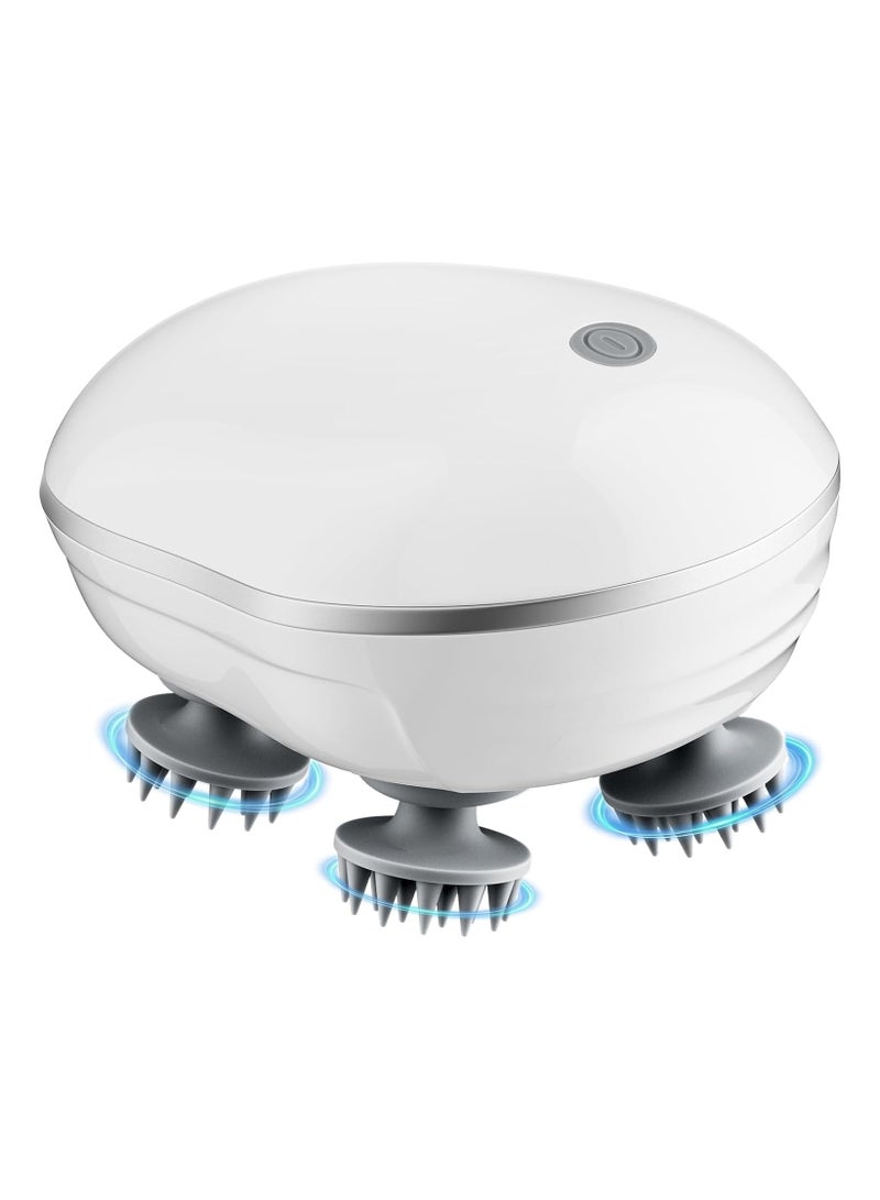 Arabest Electric Scalp & Body Massager Machine: Waterproof Head Massager with 4 Removable Claws - 3 Speed Modes for Deep Clean & Stress Relief - Image 1