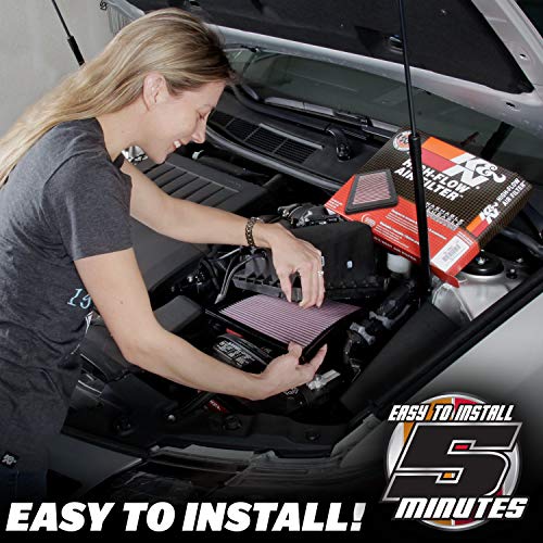 K+N K&N Engine Air Filter: High Performance, Premium, Powersport Air Filter: Fits 2015-2019 DUCATI (Monster 797, Plus, Scrambler Sixty2, Cafe Racer, Classic, Desert Sled, and other select models) DU-8015 - Image 4