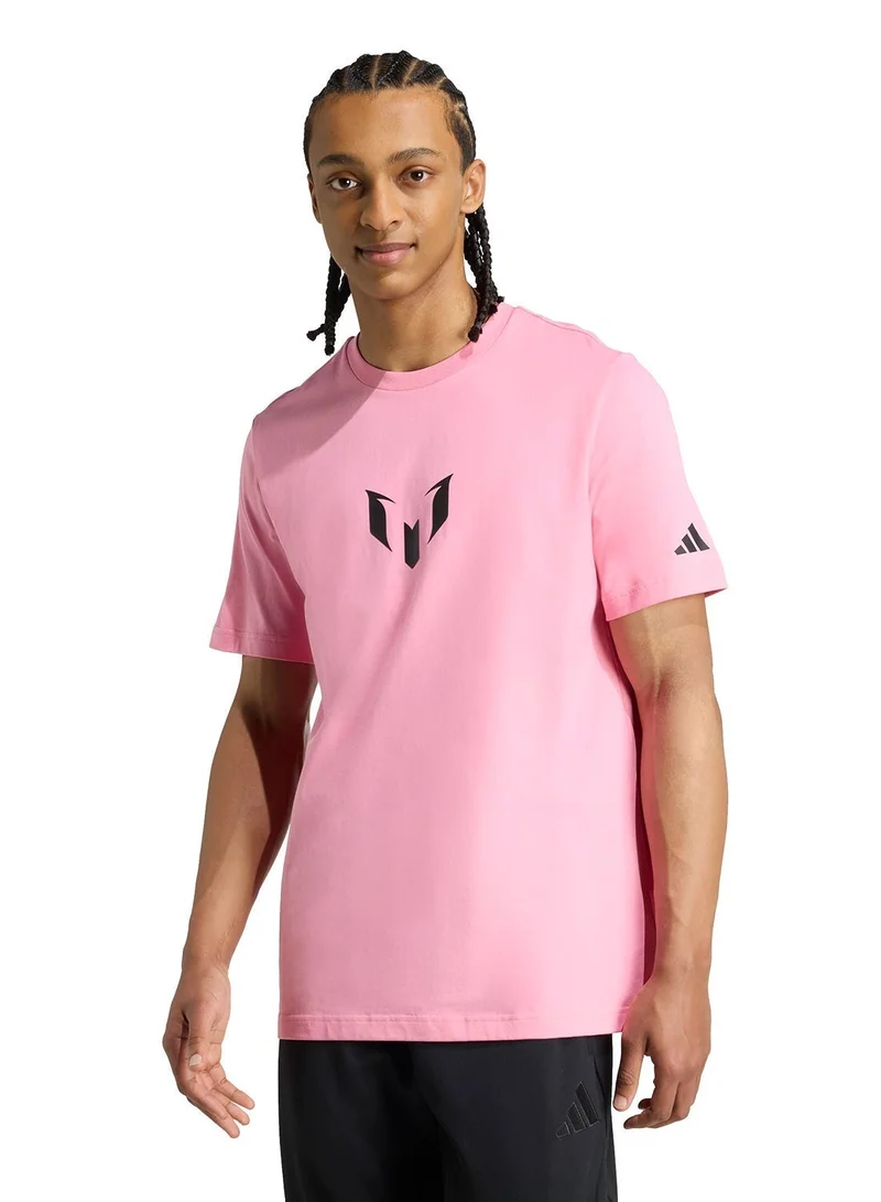 Adidas Messi Name & Number Graphic T-Shirt