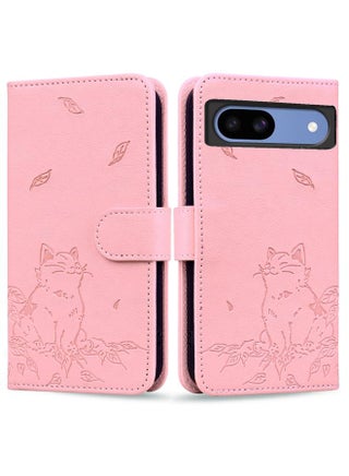 Case Cover For Google Pixel 8a Cute Cat Embossed Leather Phone Case Cover - pzsku/ZE24BC5434CA44E553820Z/45/1750798913/9b81340e-0fb0-4184-bebe-f9975d69d669