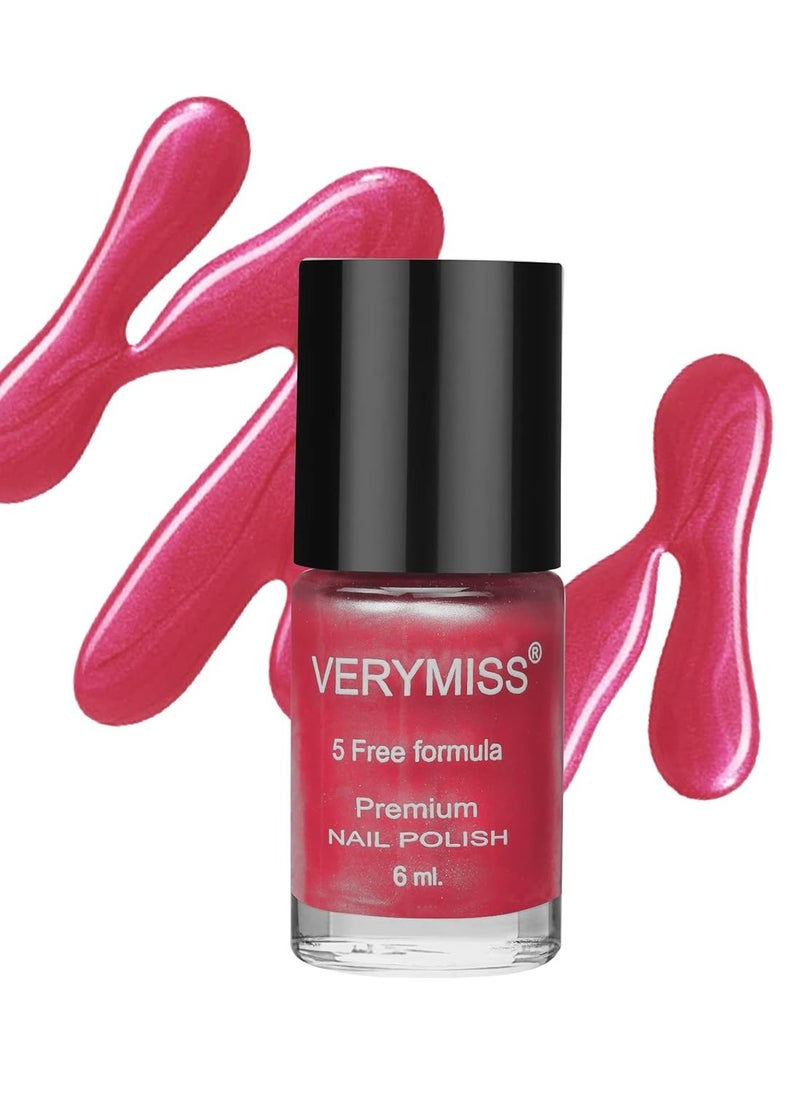 VERYMISS Verymiss Premium Pearl Nail Polish 6 ml 248 Pearly Pink  - Image 1