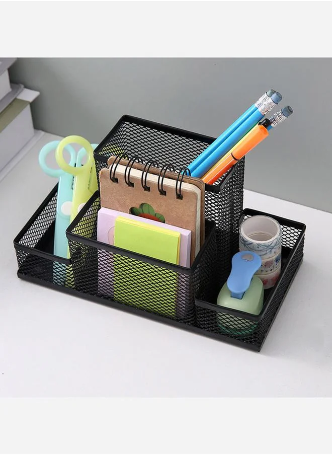 Styli Black Metal Pen Holder