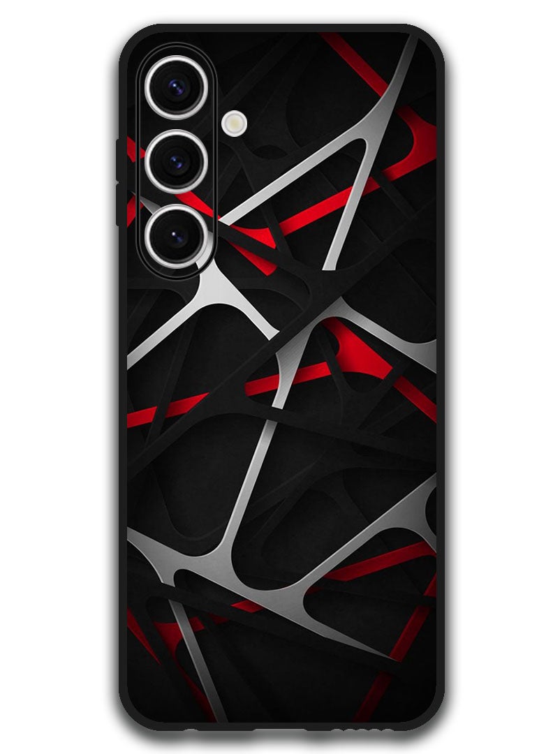 Theodor Protective Case Anti Scratch Shock Proof Bumper Cover For Samsung Galaxy S24 FE Abstract 11 - Image 1