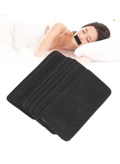 KHAJUL 90 PCS Mouth Tape, Sleep Strips for Sleeping, Better Nose Breathing, Snoring Relief, Reduce Dry Mouth, Gentle Nose Breathing, Training Sleep Strips, Hypoallergic Sticker (Black)  - Image 2