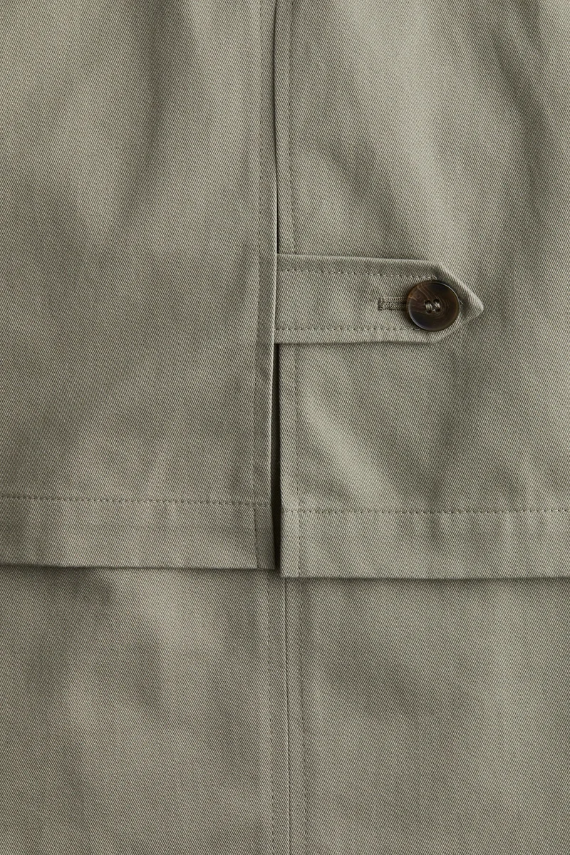 اتش اند ام Short trench coat