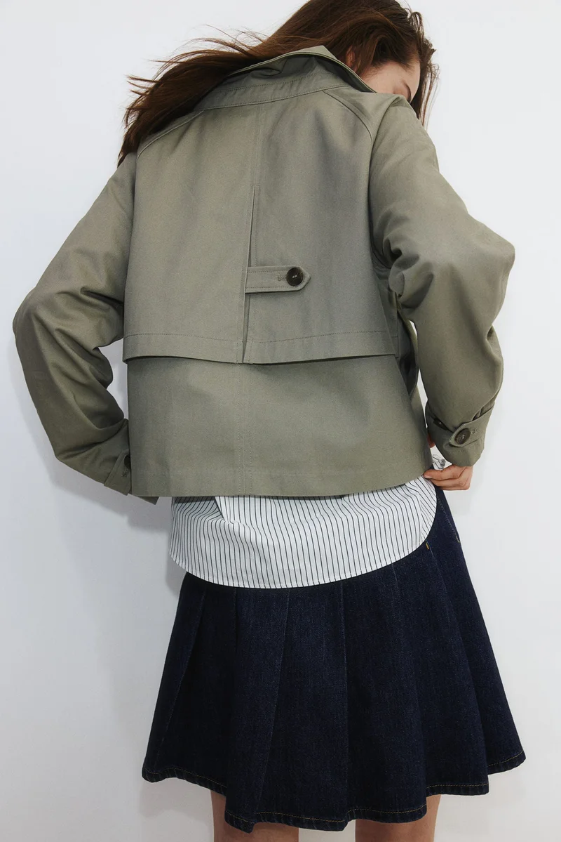 H&M Short trench coat