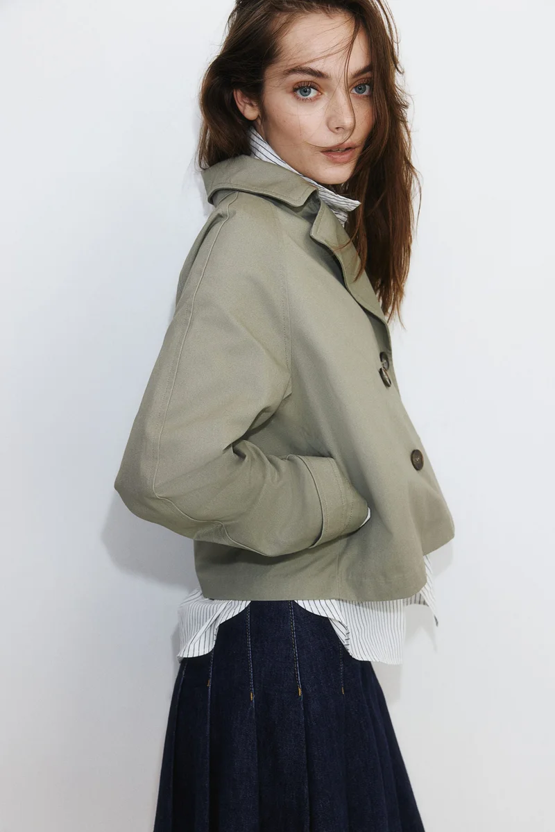 H&M Short trench coat